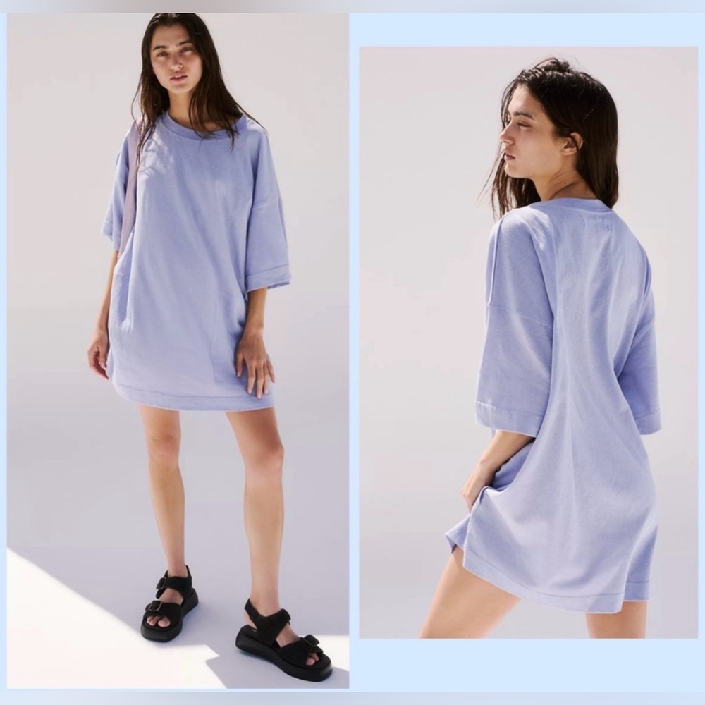 Free People Beach Essential Extreme Tee Mini Dress